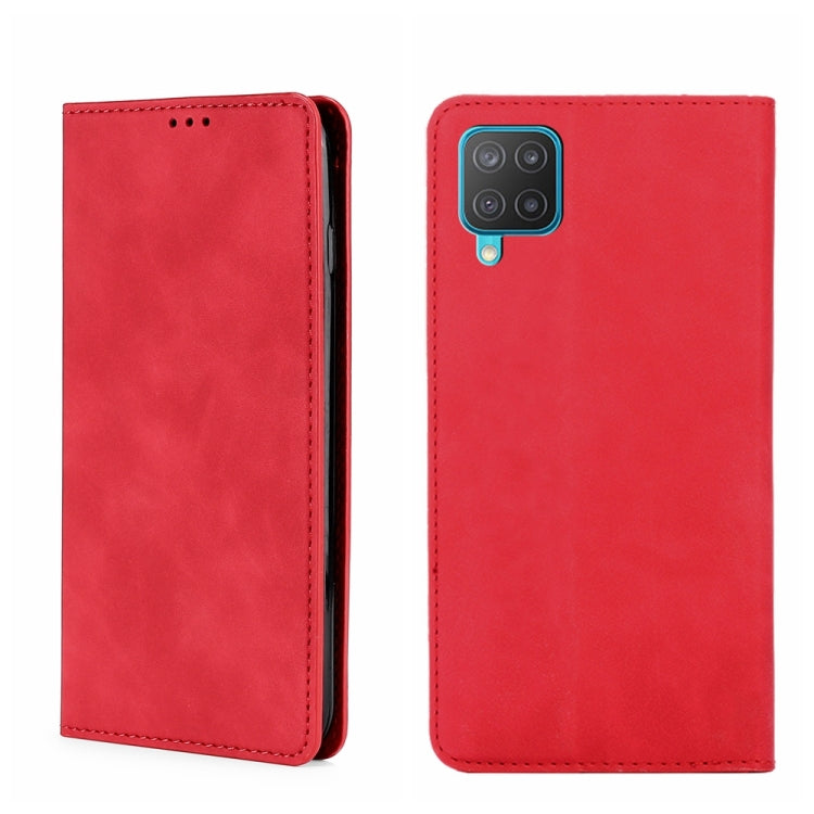 Skin Feel Magnetic Horizontal Flip Leather Phone Case, For Samsung Galaxy A03s 164.2mm, For Samsung Galaxy A03s US Version 165.85mm, For Samsung Galaxy A22 4G, For Samsung Galaxy A22 5G, For Samsung Galaxy A22 5G JP Version, For Samsung Galaxy F52 5G��...