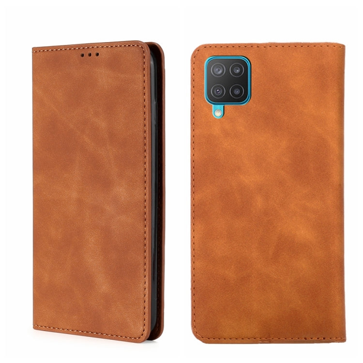 Skin Feel Magnetic Horizontal Flip Leather Phone Case, For Samsung Galaxy A03s 164.2mm, For Samsung Galaxy A03s US Version 165.85mm, For Samsung Galaxy A22 4G, For Samsung Galaxy A22 5G, For Samsung Galaxy A22 5G JP Version, For Samsung Galaxy F52 5G��...