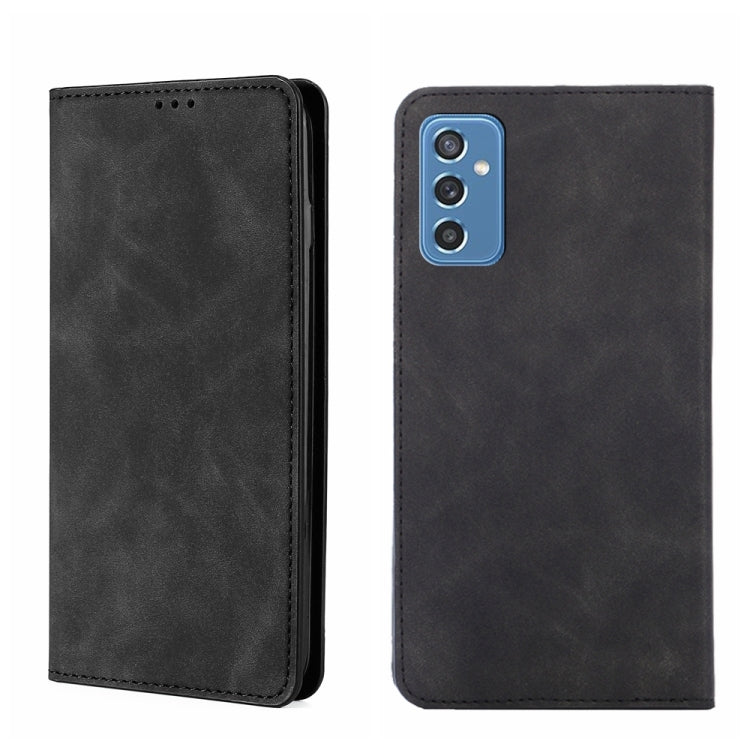 Skin Feel Magnetic Horizontal Flip Leather Phone Case, For Samsung Galaxy A03s 164.2mm, For Samsung Galaxy A03s US Version 165.85mm, For Samsung Galaxy A22 4G, For Samsung Galaxy A22 5G, For Samsung Galaxy A22 5G JP Version, For Samsung Galaxy F52 5G��...