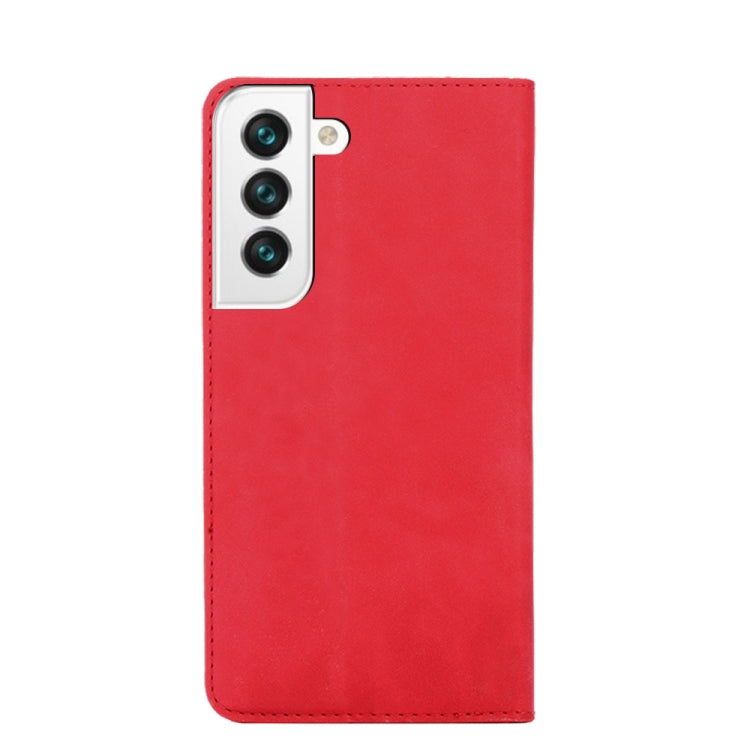 Skin Feel Magnetic Horizontal Flip Leather Phone Case, For Samsung Galaxy S22+ 5G, For Samsung Galaxy S22 Ultra 5G