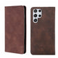 Skin Feel Magnetic Horizontal Flip Leather Phone Case, For Samsung Galaxy S22+ 5G, For Samsung Galaxy S22 Ultra 5G