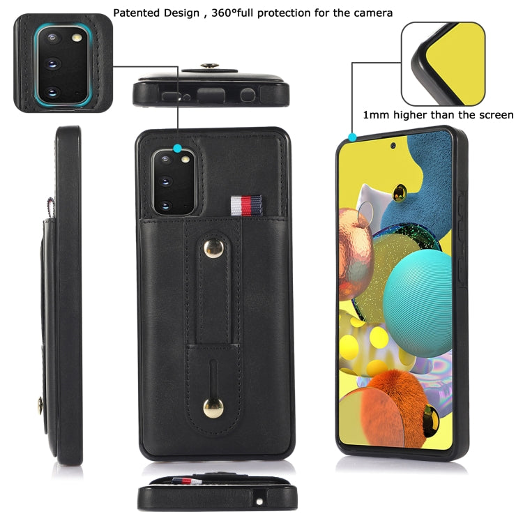 Wristband Kickstand Wallet Leather Phone Case, For Samsung Galaxy S20 FE, For Samsung Galaxy S21 FE 5G, For Samsung Galaxy A73 5G, For Samsung Galaxy A72 5G / 4G, For Samsung Galaxy A52 5G / 4G, For Samsung Galaxy A42 5G, For Samsung Galaxy A32 5G�����...