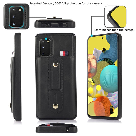 Wristband Kickstand Wallet Leather Phone Case, For Samsung Galaxy S20 FE, For Samsung Galaxy S21 FE 5G, For Samsung Galaxy A73 5G, For Samsung Galaxy A72 5G / 4G, For Samsung Galaxy A52 5G / 4G, For Samsung Galaxy A42 5G, For Samsung Galaxy A32 5G�����...