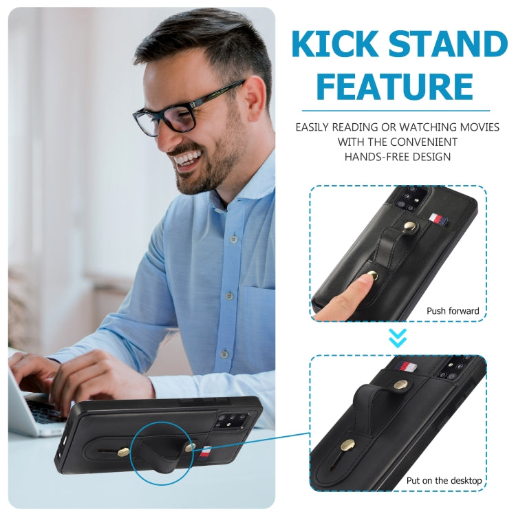 Wristband Kickstand Wallet Leather Phone Case, For Samsung Galaxy S20 FE, For Samsung Galaxy S21 FE 5G, For Samsung Galaxy A73 5G, For Samsung Galaxy A72 5G / 4G, For Samsung Galaxy A52 5G / 4G, For Samsung Galaxy A42 5G, For Samsung Galaxy A32 5G�����...