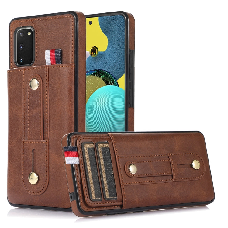 Wristband Kickstand Wallet Leather Phone Case, For Samsung Galaxy S20 FE, For Samsung Galaxy S21 FE 5G, For Samsung Galaxy A73 5G, For Samsung Galaxy A72 5G / 4G, For Samsung Galaxy A52 5G / 4G, For Samsung Galaxy A42 5G, For Samsung Galaxy A32 5G�����...