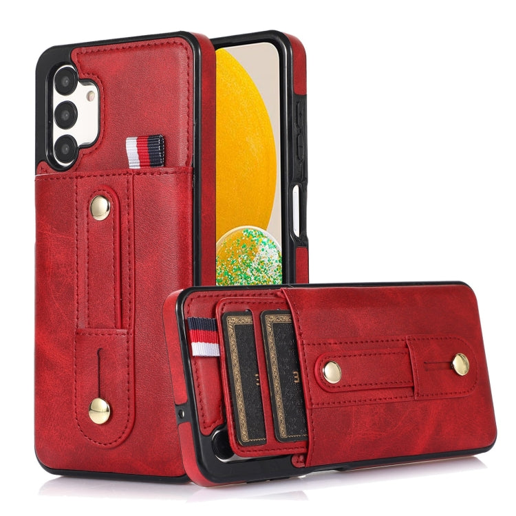 Wristband Kickstand Wallet Leather Phone Case, For Samsung Galaxy S20 FE, For Samsung Galaxy S21 FE 5G, For Samsung Galaxy A73 5G, For Samsung Galaxy A72 5G / 4G, For Samsung Galaxy A52 5G / 4G, For Samsung Galaxy A42 5G, For Samsung Galaxy A32 5G�����...