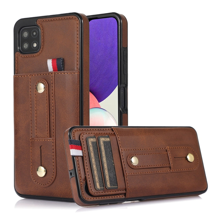 Wristband Kickstand Wallet Leather Phone Case, For Samsung Galaxy S20 FE, For Samsung Galaxy S21 FE 5G, For Samsung Galaxy A73 5G, For Samsung Galaxy A72 5G / 4G, For Samsung Galaxy A52 5G / 4G, For Samsung Galaxy A42 5G, For Samsung Galaxy A32 5G�����...