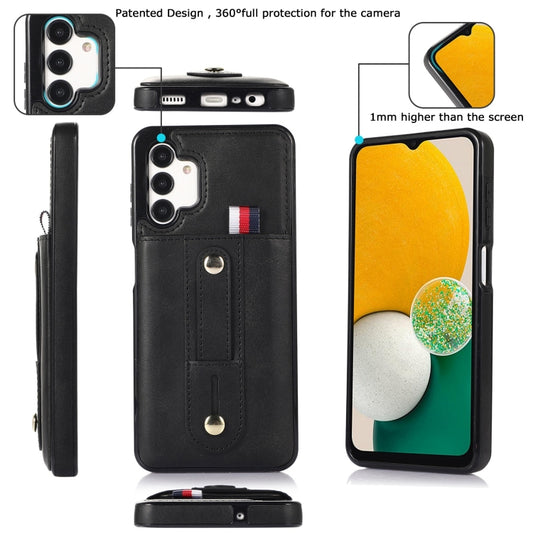 Wristband Kickstand Wallet Leather Phone Case, For Samsung Galaxy A53 5G, For Samsung Galaxy A33 5G, For Samsung Galaxy A71 5G, For Samsung Galaxy A71 4G, For Samsung Galaxy A51 5G, For Samsung Galaxy A51 4G, For Samsung Galaxy A13 5G / 4G�������������...