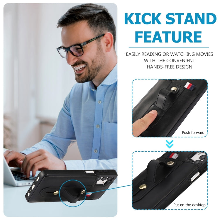 Wristband Kickstand Wallet Leather Phone Case, For Samsung Galaxy A53 5G, For Samsung Galaxy A33 5G, For Samsung Galaxy A71 5G, For Samsung Galaxy A71 4G, For Samsung Galaxy A51 5G, For Samsung Galaxy A51 4G, For Samsung Galaxy A13 5G / 4G�������������...