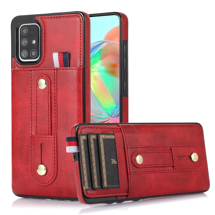 Wristband Kickstand Wallet Leather Phone Case, For Samsung Galaxy A53 5G, For Samsung Galaxy A33 5G, For Samsung Galaxy A71 5G, For Samsung Galaxy A71 4G, For Samsung Galaxy A51 5G, For Samsung Galaxy A51 4G, For Samsung Galaxy A13 5G / 4G�������������...