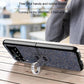 Ring Buckle Diamond Phone Case with Holder, For Samsung Galaxy Z Flip3 5G