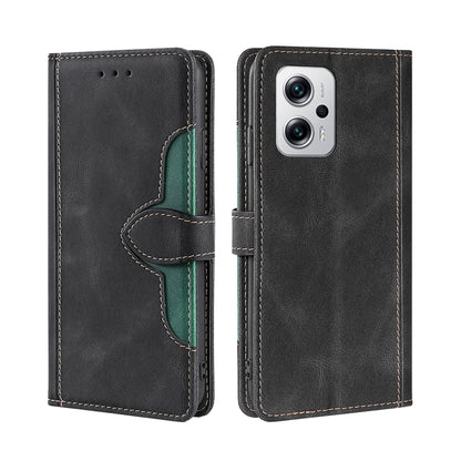 Skin Feel Magnetic Buckle Leather Phone Case, For Xiaomi Redmi Note 11T Pro / Pro Plus 5G, For OPPO Reno8 Pro Plus 5G, For Xiaomi Redmi Note 11 Pro 5G / Pro Plus 5G, For Xiaomi 12 Lite, For Xiaomi Mi Mix 4, For Xiaomi Poco M4 5G