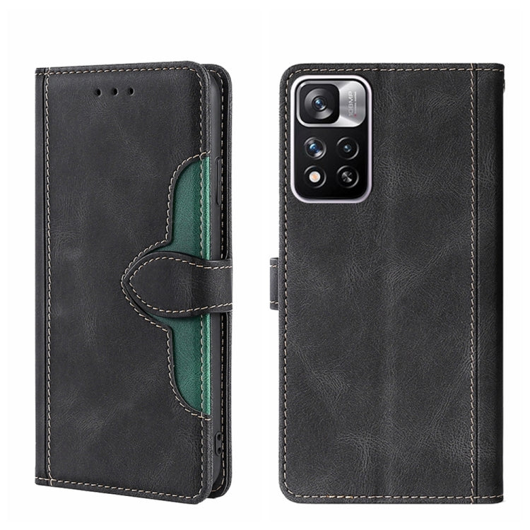 Skin Feel Magnetic Buckle Leather Phone Case, For Xiaomi Redmi Note 11T Pro / Pro Plus 5G, For OPPO Reno8 Pro Plus 5G, For Xiaomi Redmi Note 11 Pro 5G / Pro Plus 5G, For Xiaomi 12 Lite, For Xiaomi Mi Mix 4, For Xiaomi Poco M4 5G
