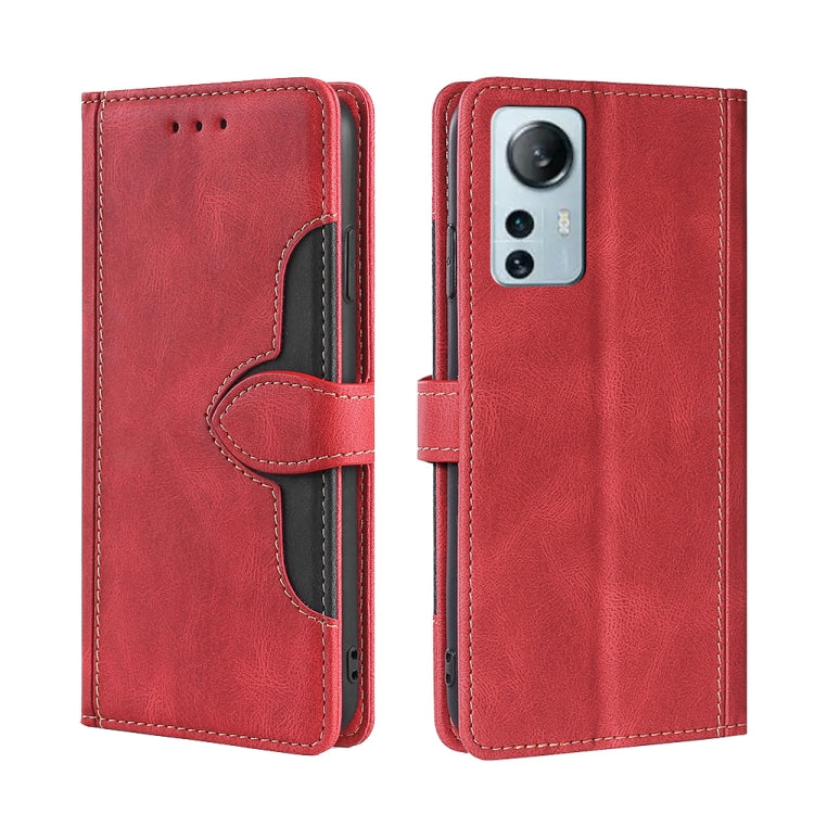 Skin Feel Magnetic Buckle Leather Phone Case, For Xiaomi Redmi Note 11T Pro / Pro Plus 5G, For OPPO Reno8 Pro Plus 5G, For Xiaomi Redmi Note 11 Pro 5G / Pro Plus 5G, For Xiaomi 12 Lite, For Xiaomi Mi Mix 4, For Xiaomi Poco M4 5G
