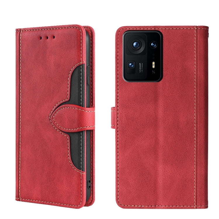 Skin Feel Magnetic Buckle Leather Phone Case, For Xiaomi Redmi Note 11T Pro / Pro Plus 5G, For OPPO Reno8 Pro Plus 5G, For Xiaomi Redmi Note 11 Pro 5G / Pro Plus 5G, For Xiaomi 12 Lite, For Xiaomi Mi Mix 4, For Xiaomi Poco M4 5G