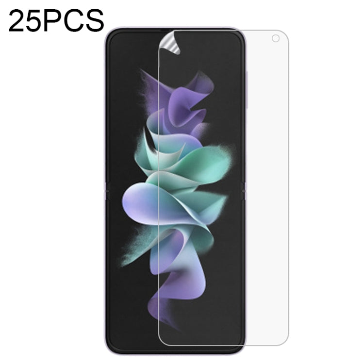 25 PCS Full Screen Protector Explosion-proof Hydrogel Film For Samsung Galaxy Z Flip4 / W23 Flip 5G(Back Screen), For Samsung Galaxy Z Flip4(External Screen) (25 PCS), For Samsung Galaxy Z Flip4(Front Screen) (25 PCS)�����������������������������������...