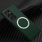 Carbon Fiber Texture MagSafe Magnetic Phone Case
