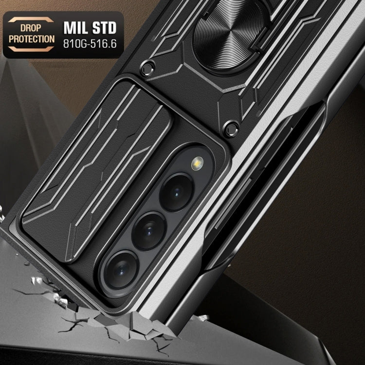 Sliding Camshield Card Phone Case, For Samsung Galaxy Z Fold4, For Samsung Galaxy Z Flip4