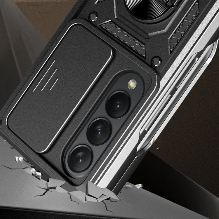 Sliding Camera Cover TPU+PC Phone Case, For Samsung Galaxy Z Fold4