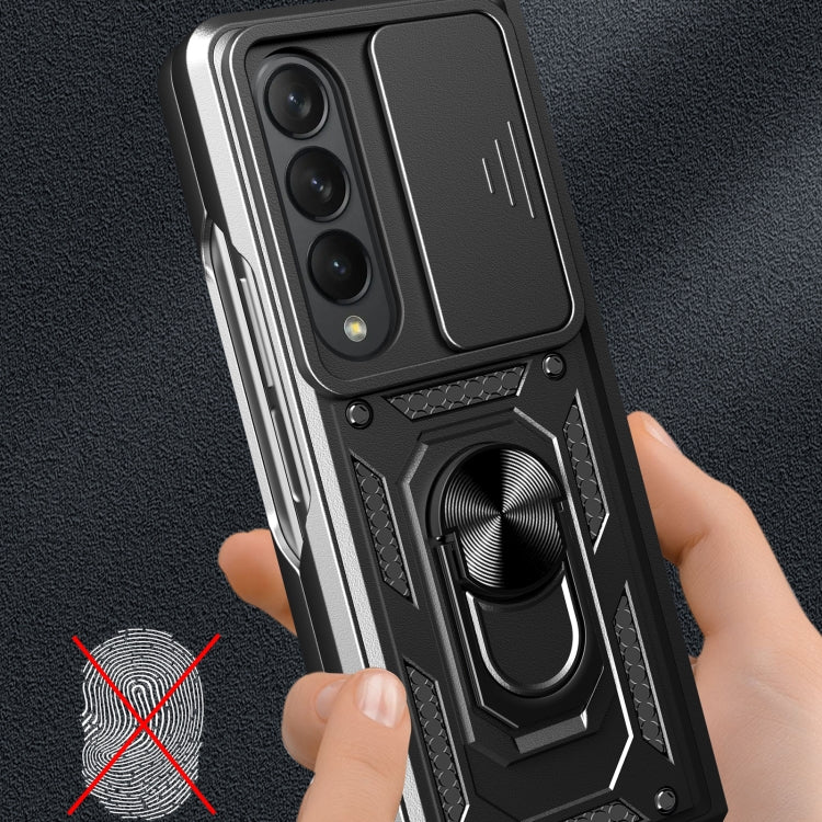 Sliding Camera Cover TPU+PC Phone Case, For Samsung Galaxy Z Fold4