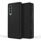 Split Type Horizontal Flip Foldable Leather Phone Case, For Samsung Galaxy Z Fold4