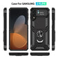 Shockproof TPU + PC Phone Case with Holder, For Samsung Galaxy Z Flip4