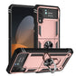 Shockproof TPU + PC Protective Case with 360 Degree Rotating Holder, For Samsung Galaxy Z Flip4
