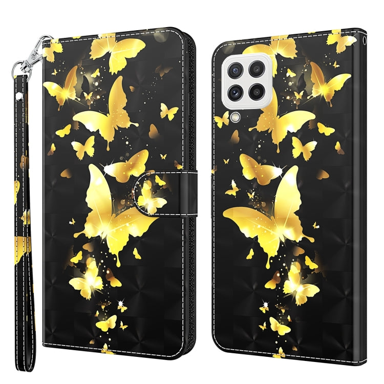 3D Painting Pattern Flip Leather Phone Case