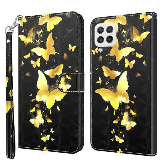 3D Painting Pattern Flip Leather Phone Case