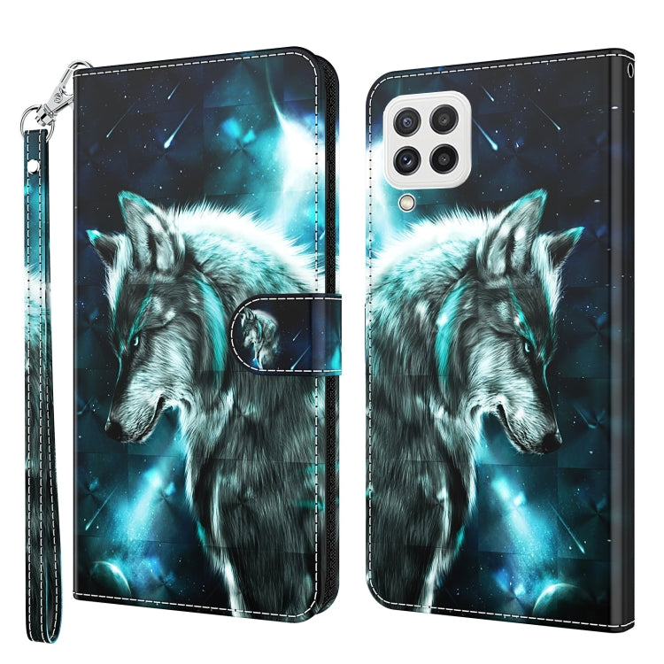 3D Painting Pattern Flip Leather Phone Case