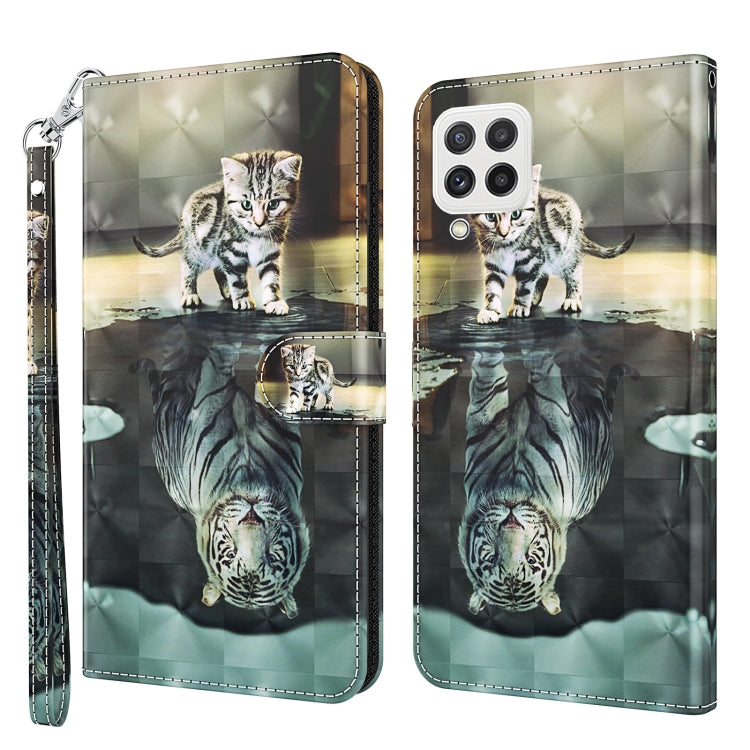 3D Painting Pattern Flip Leather Phone Case