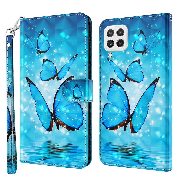 3D Painting Pattern Flip Leather Phone Case