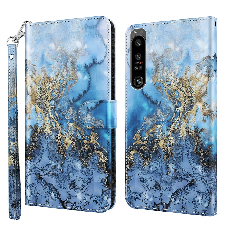 3D Painting Pattern Flip Leather Phone Case