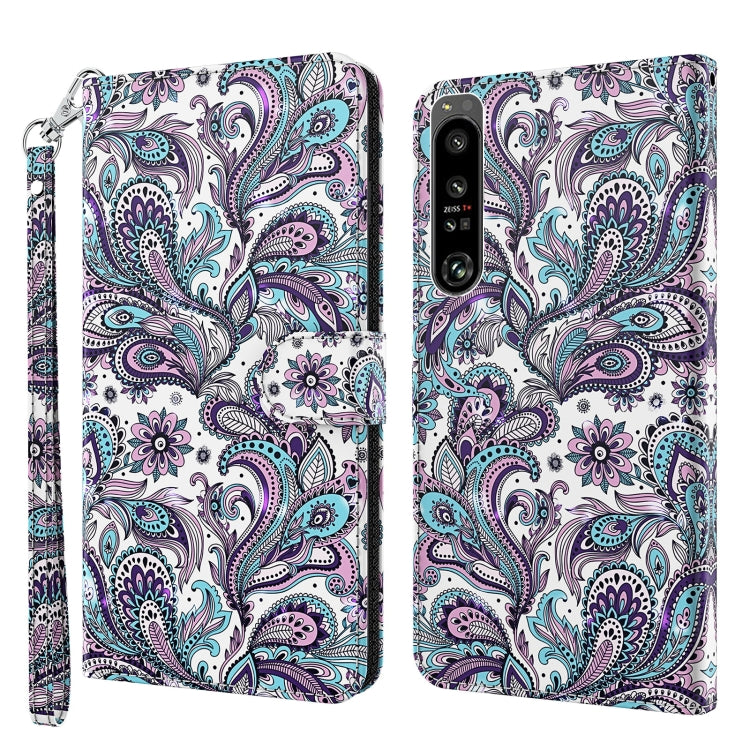 3D Painting Pattern Flip Leather Phone Case