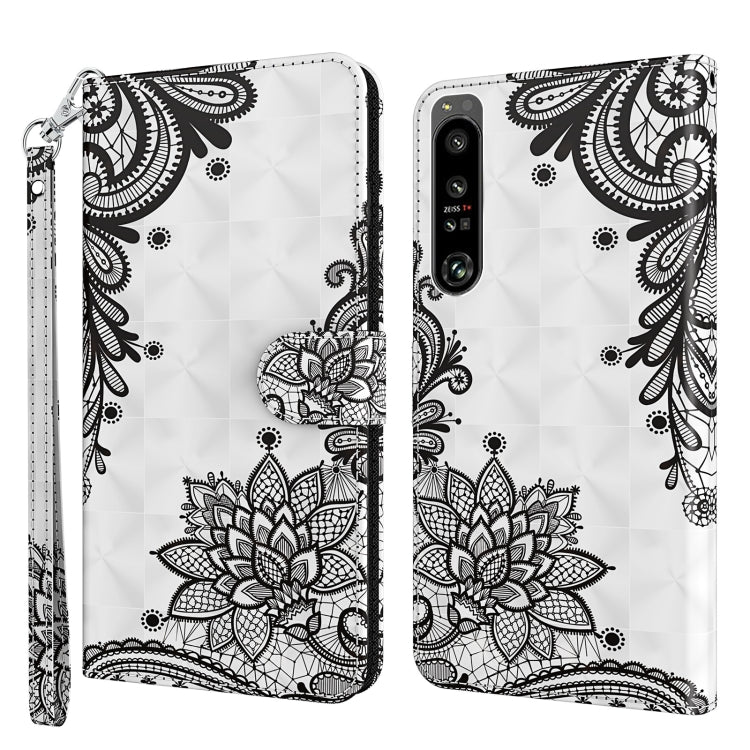 3D Painting Pattern Flip Leather Phone Case