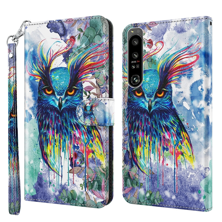 3D Painting Pattern Flip Leather Phone Case