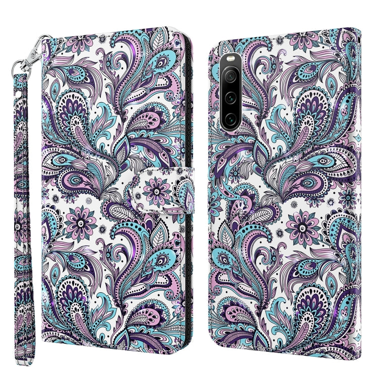 3D Painting Pattern Flip Leather Phone Case