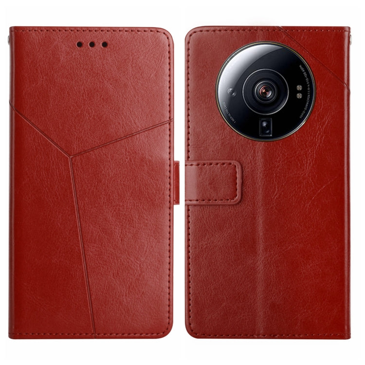 Y Stitching Horizontal Flip Leather Phone Case, For Samsung Galaxy M13, For Xiaomi 12S Ultra