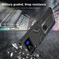 2 in 1 Kickstand Magnetic Armor Shockproof Phone Case, For Samsung Galaxy Z Flip4