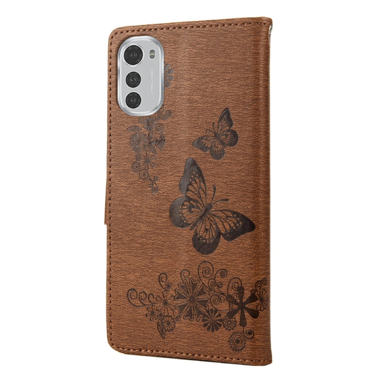 Butterflies Embossing Horizontal Flip Leather Phone Case, For Motorola Moto E32, For Samsung Galaxy A03, For Samsung Galaxy Xcover6 Pro