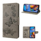 Butterflies Embossing Horizontal Flip Leather Phone Case, For Motorola Moto E32, For Samsung Galaxy A03, For Samsung Galaxy Xcover6 Pro