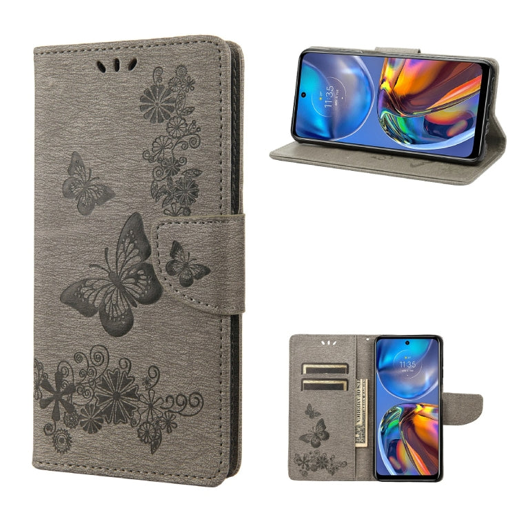 Butterflies Embossing Horizontal Flip Leather Phone Case, For Motorola Moto E32, For Samsung Galaxy A03, For Samsung Galaxy Xcover6 Pro