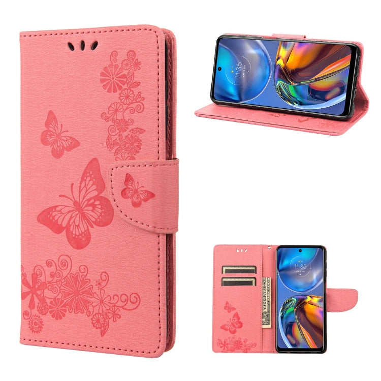Butterflies Embossing Horizontal Flip Leather Phone Case, For Motorola Moto E32, For Samsung Galaxy A03, For Samsung Galaxy Xcover6 Pro