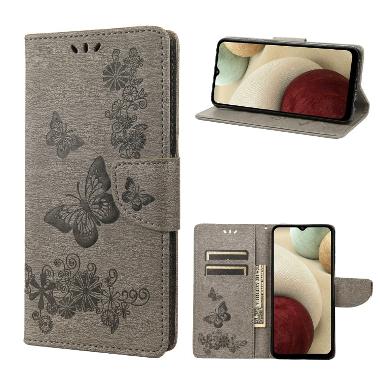 Butterflies Embossing Horizontal Flip Leather Phone Case, For Motorola Moto E32, For Samsung Galaxy A03, For Samsung Galaxy Xcover6 Pro