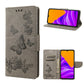 Butterflies Embossing Horizontal Flip Leather Phone Case, For Motorola Moto E32, For Samsung Galaxy A03, For Samsung Galaxy Xcover6 Pro