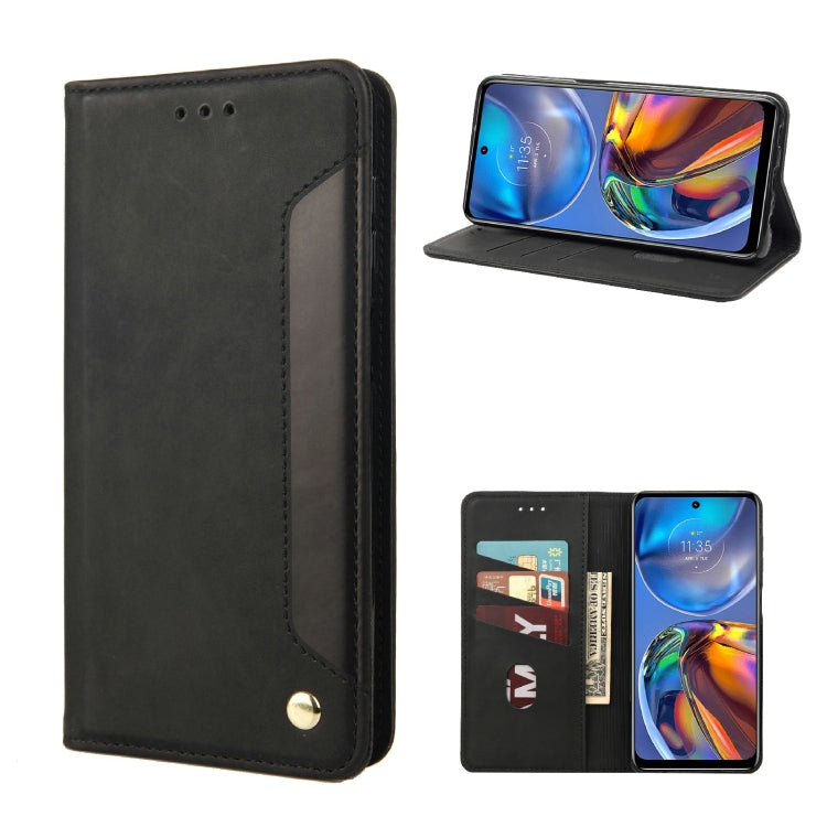 Skin Feel Splicing Leather Phone Case, For Motorola Moto E32, For Samsung Galaxy A03, For Samsung Galaxy Xcover6 Pro