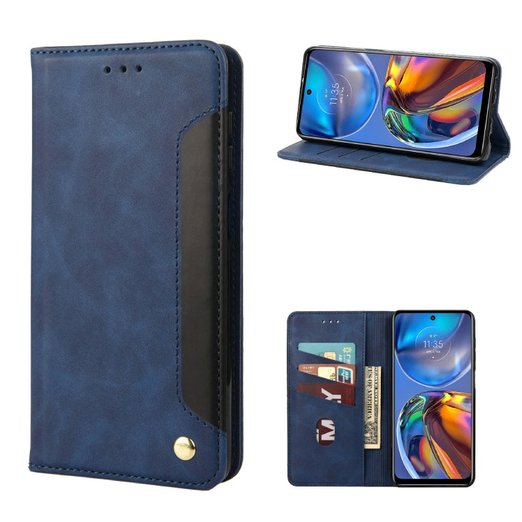 Skin Feel Splicing Leather Phone Case, For Motorola Moto E32, For Samsung Galaxy A03, For Samsung Galaxy Xcover6 Pro