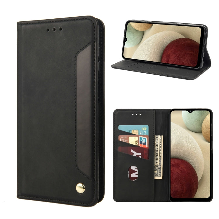 Skin Feel Splicing Leather Phone Case, For Motorola Moto E32, For Samsung Galaxy A03, For Samsung Galaxy Xcover6 Pro