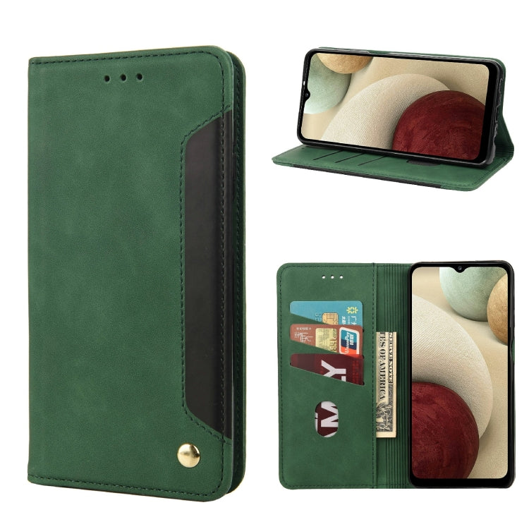 Skin Feel Splicing Leather Phone Case, For Motorola Moto E32, For Samsung Galaxy A03, For Samsung Galaxy Xcover6 Pro