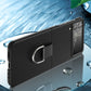 Skin Feeling PC + Flannel Protective Phone Case with Ring Hook, For Samsung Galaxy Z Flip4 5G